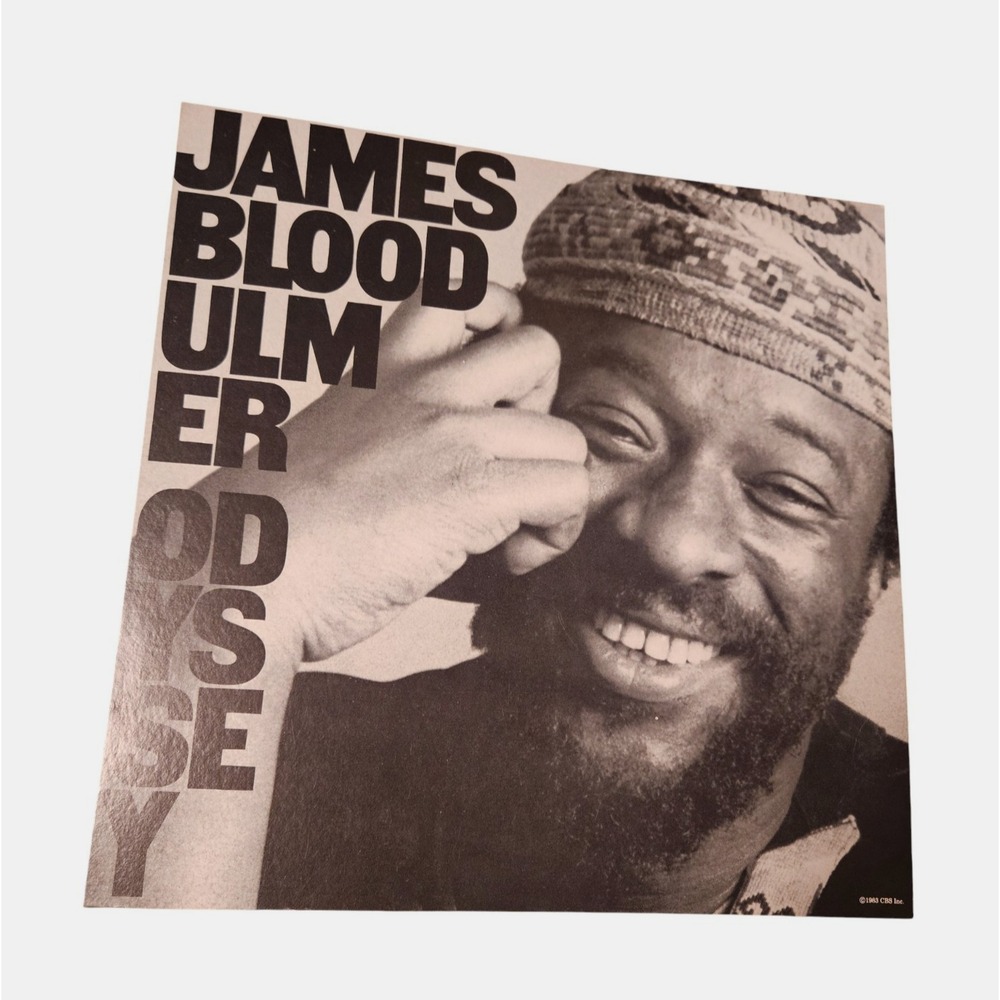 James Blood Ulmer Odyssey Vintage 1983 Promo Flat Poster 12x12 CBS Records